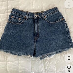 vintage levi's shorts
